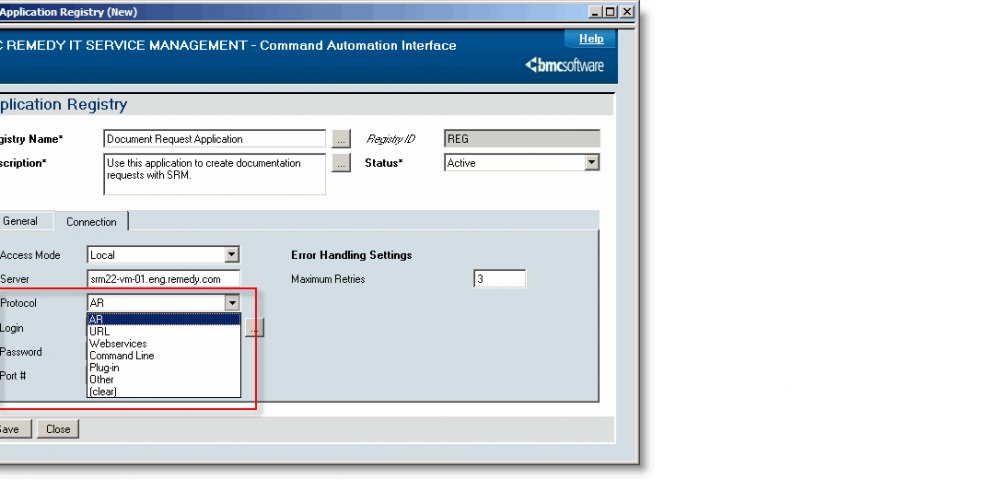 Registering form